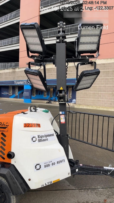 2023 Generac MLT2 Diesel, Flex Switch 120V Input, Powerzone Controller, (4) 320W LED Lights, 4kW Generator, 39.9 Gal Fuel Tank, 2" Ball, T3