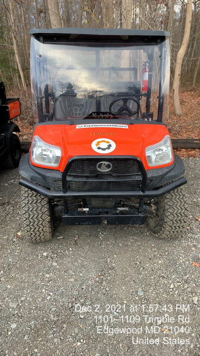 2021 Kubota RTV-X1140W-H Plastic Canopy, Windshield Acrylic Clear, LED Strobe Light, Wire Harness Kit, Back up Alarm