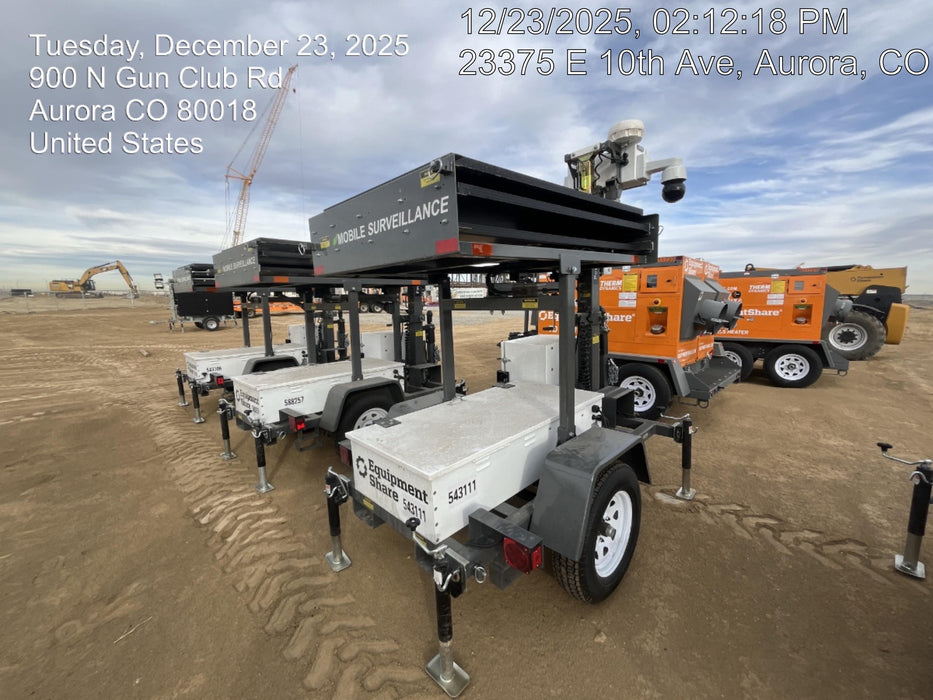 2025 NATIONAL SIGNAL Sunray Solar-Powered Mobile Integrator Tower