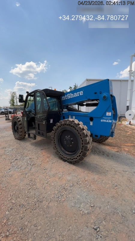 2024 Genie GTH-636 74Hp Dsl, Cab/Heat/Air, Sld Tires, LED WL, Bcn, L Hook, T3 + Access Control,