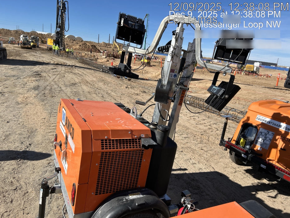 2024 Wanco WLTT-4MM4K Diesel, Deep Sea Controller, Shore Power Plug, Auto Start, (4) 350W LED Floodlights, 4kW Generator, 60 Gal Fuel Tank, 2" Ball, T3