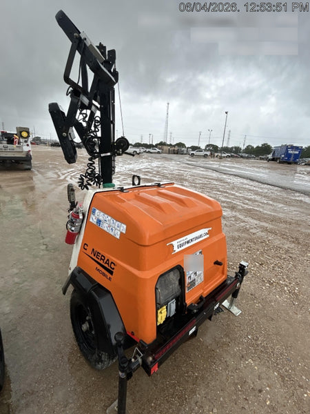 2023 Generac MLT2 Diesel, Flex Switch 120V Input, Powerzone Controller, 
(4) 320W LED Lights, 4kW Generator, 39.9 Gal Fuel Tank, 2" Ball, T3
