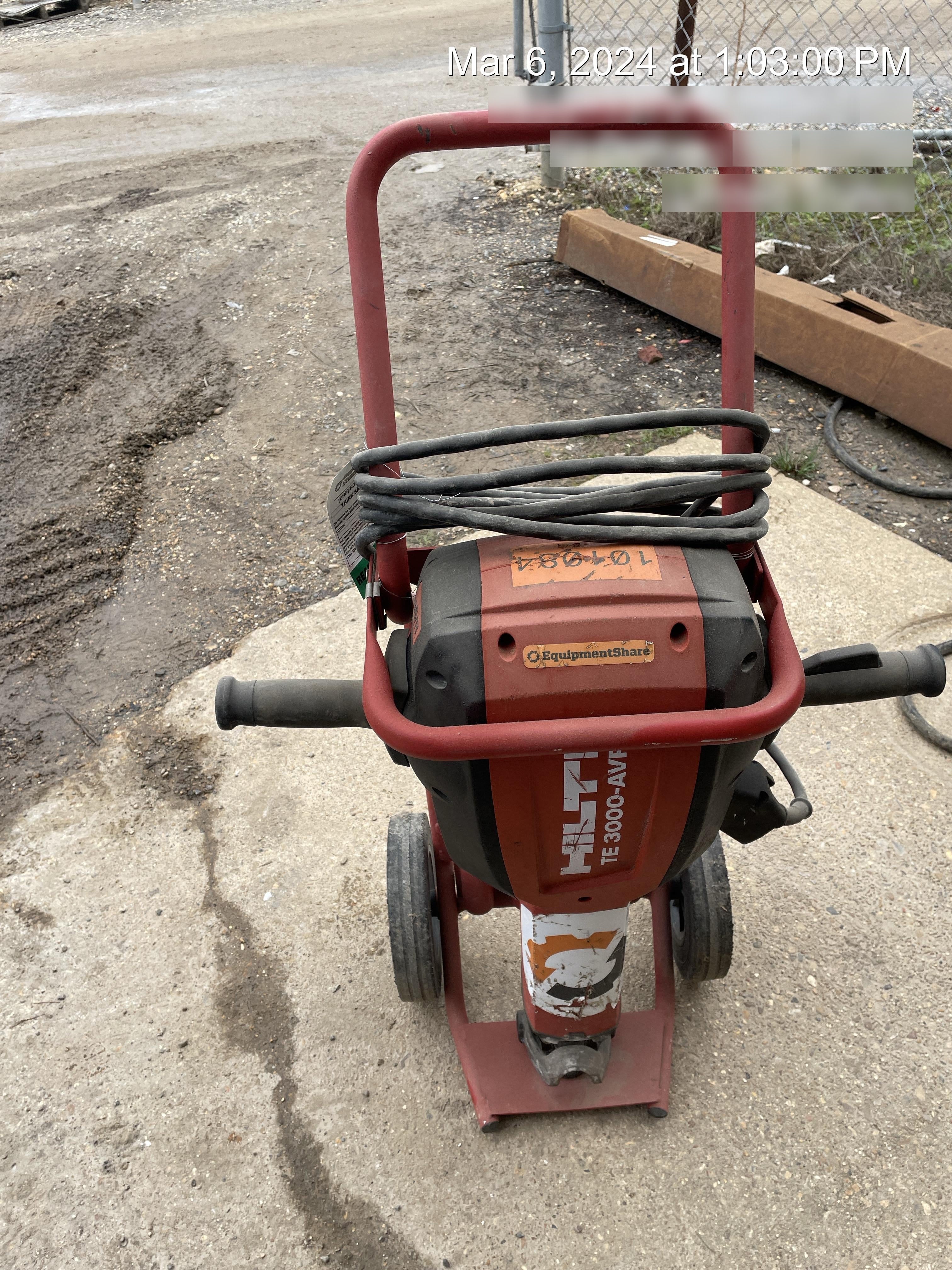 2020 HILTI TE 3000-AVR