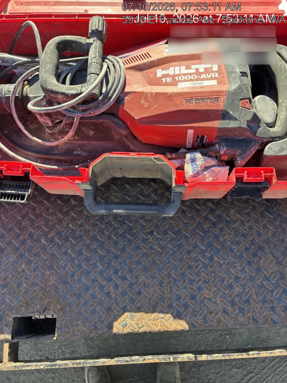 2021 HILTI TE 1000-AVR