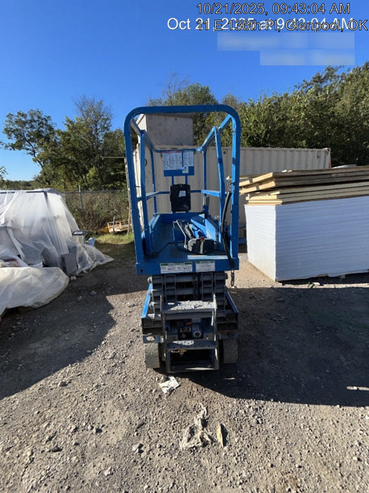 2020 Genie GS-1930 Fixed rails with chain entry gate - Pre A92.20