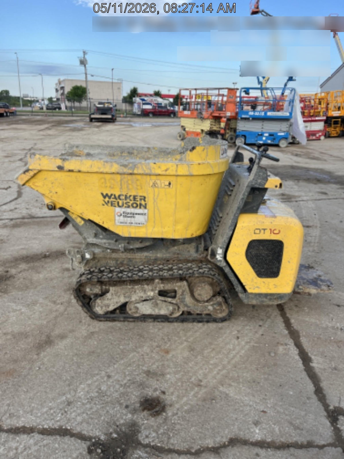 2019 WACKER NEUSON DT10