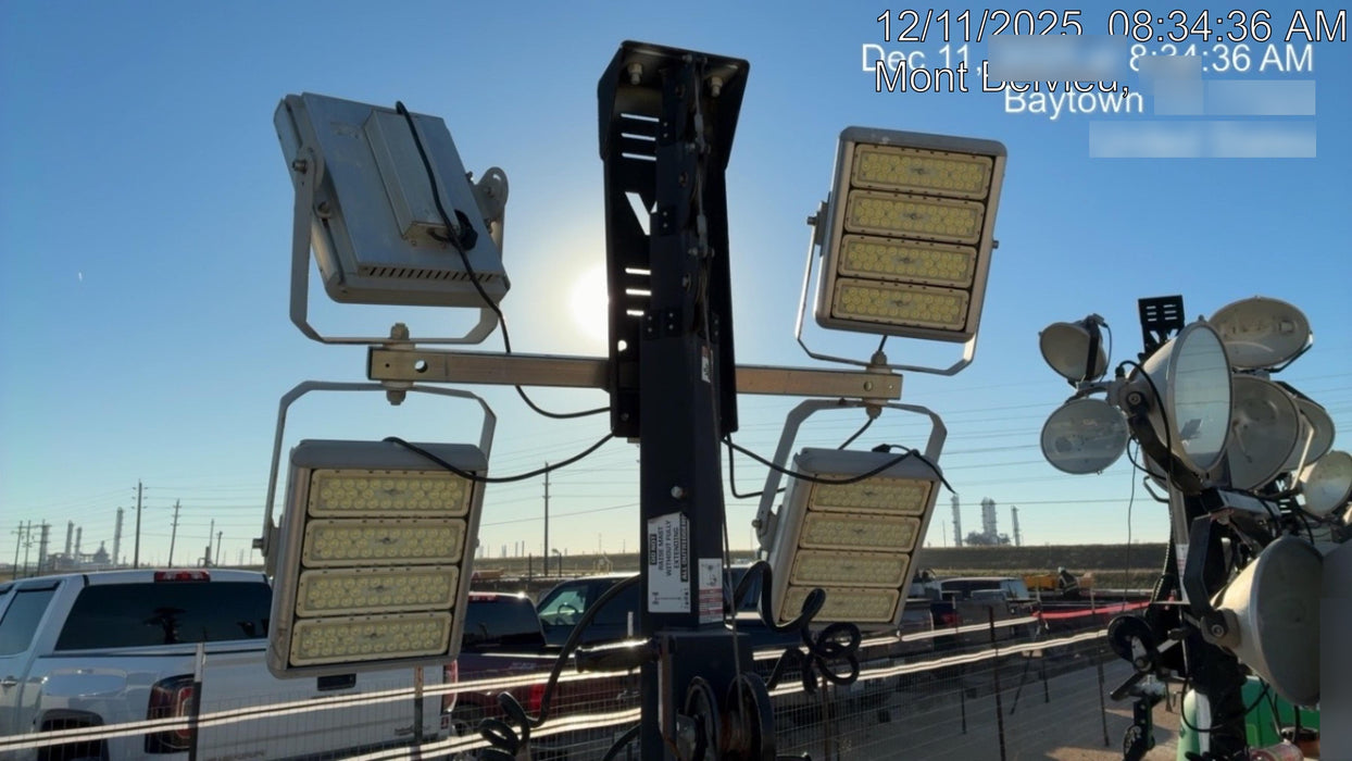 2019 Wacker Neuson LTV6K-LED LTV6K Light Tower, LED 300W, Telematics EQ SH Kubota