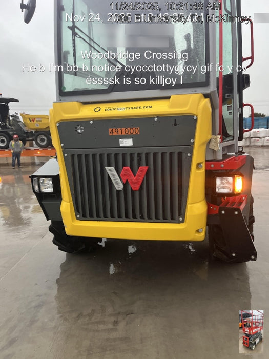 2025 WACKER NEUSON DV604 Cab Standard Tires