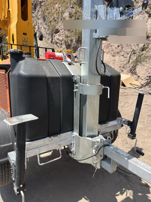 2024 Wanco WLTT-4MM4K Diesel, Deep Sea Controller, Shore Power Plug, Auto Start, (4) 350W LED Floodlights, 4kW Generator, 60 Gal Fuel Tank, 2" Ball, T3