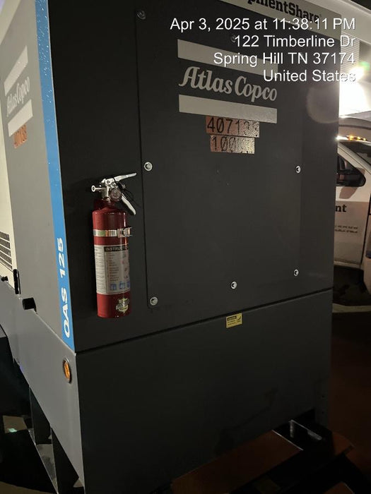 2024 ATLAS COPCO QAS 125