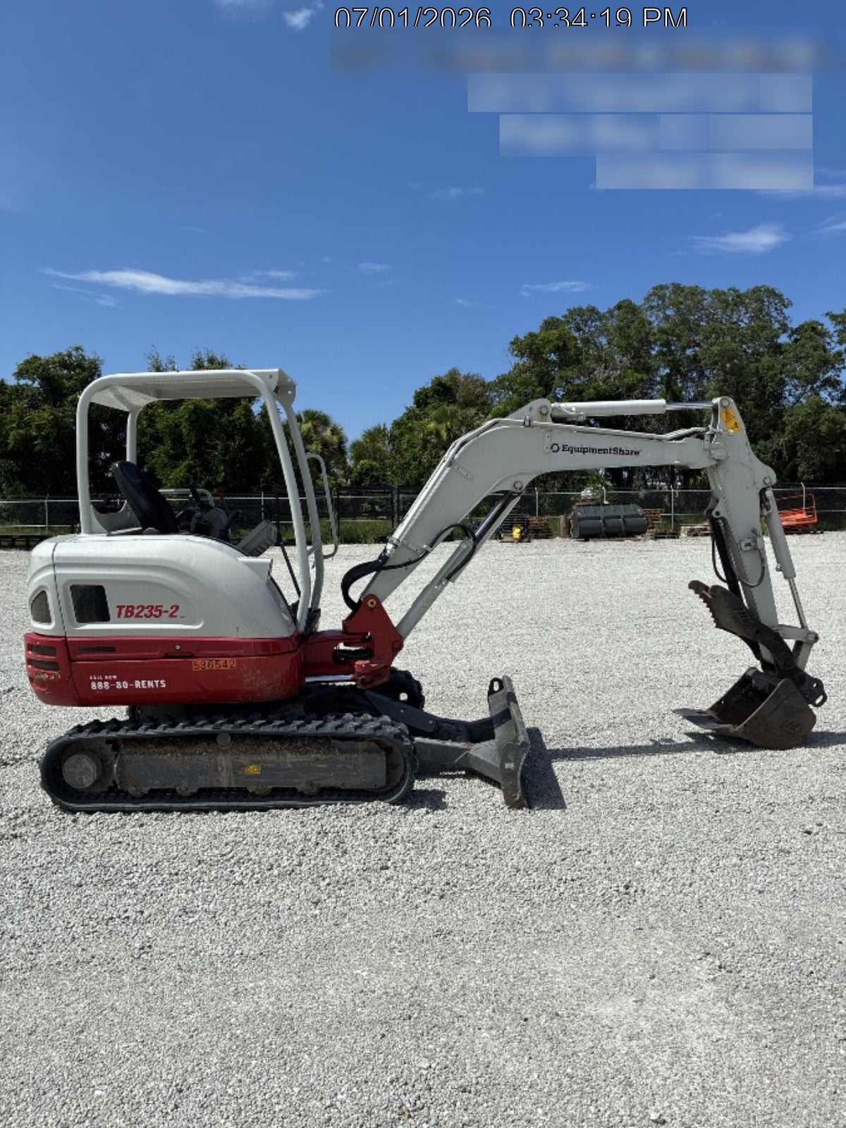 2025 TAKEUCHI TB235-2R
