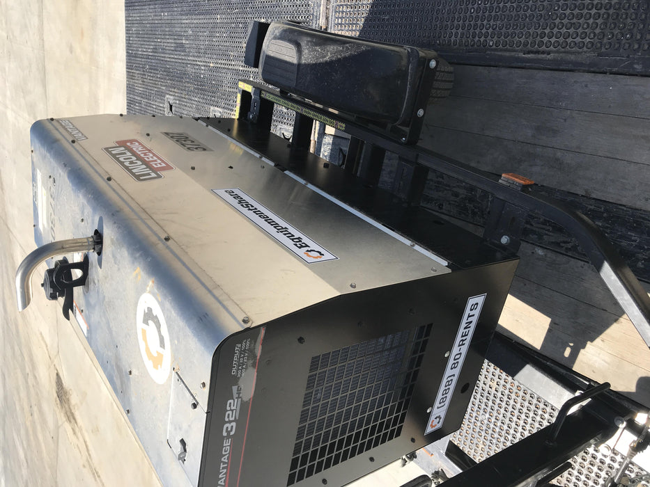 2019 Lincoln Electric Vantage 322 Ready-Pak 3, Two Wheel Trailer, Fender and Light Kit, Cable Rack