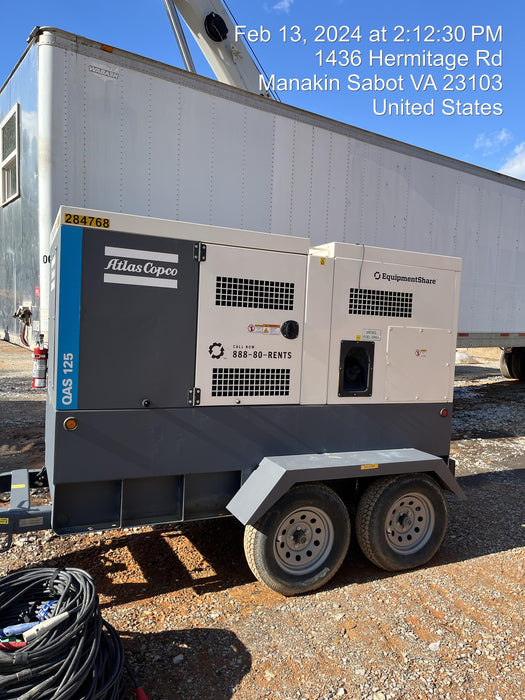 2022 ATLAS COPCO QAS 125