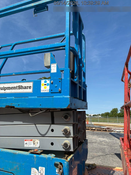 2019 Genie GS-1930 Fixed Rails with Chain Entry