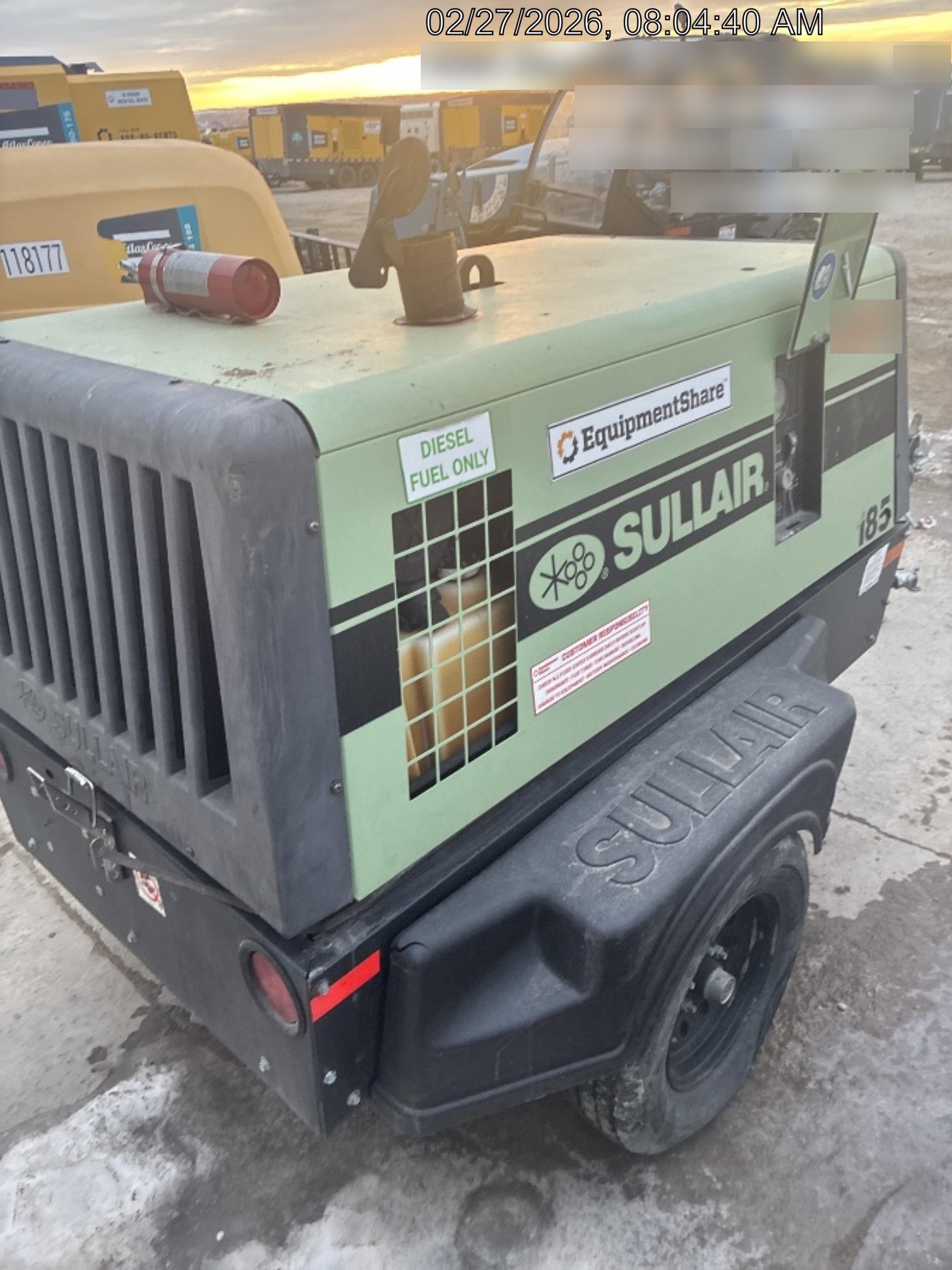 2021 SULLAIR 185D-DPQ KU4F