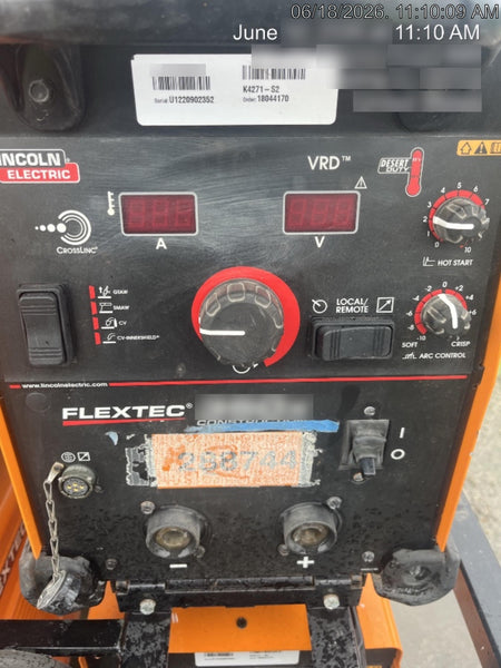 2022 LINCOLN ELECTRIC FLEXTEC 350X