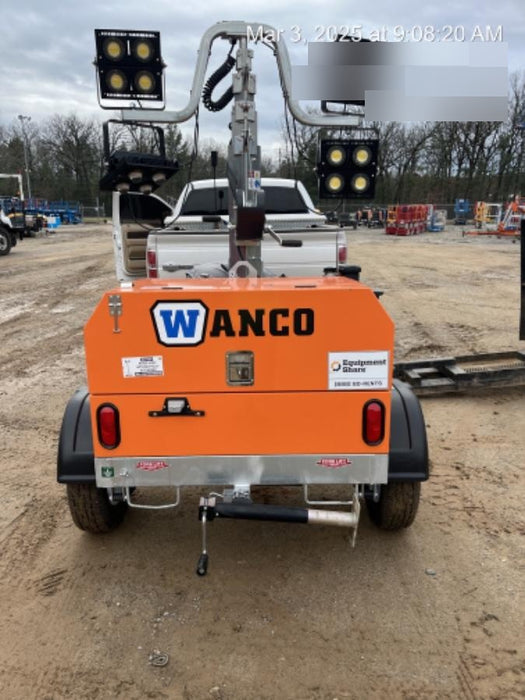 2024 Wanco WLTT-4MM4K Diesel, Deep Sea Controller, Shore Power Plug, Auto Start, (4) 350W LED Floodlights, 4kW Generator, 60 Gal Fuel Tank, 2" Ball, T3
