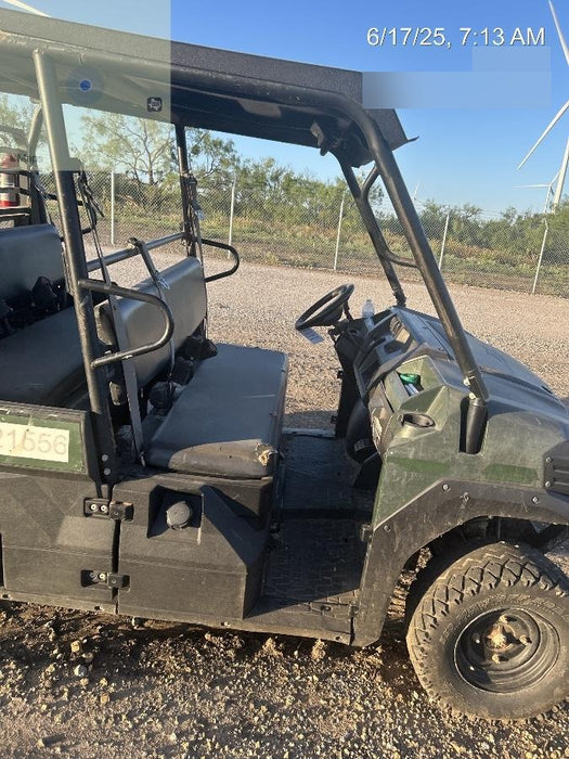 Kawasaki Mule PRO-DXT Kawasaki Mule PRO-DXT Diesel Utility Cart w/Alarm/Beacon, Hard Top, ES Track Hardware