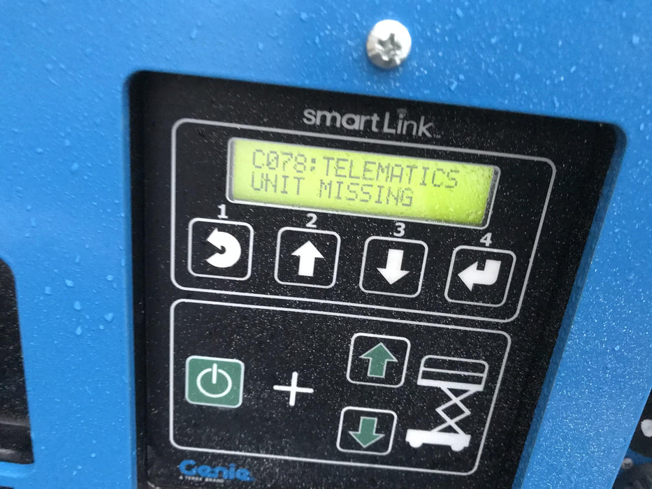 2020 Genie GS-1930 Solid Non Marking Tires, Beacon, Folding rails with half height swing gate