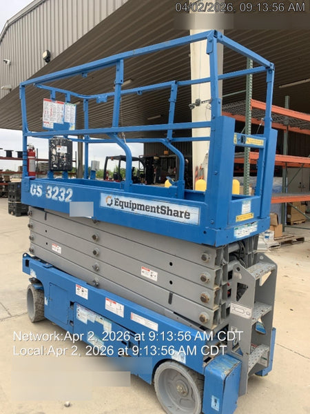 2018 Genie GS-3232 Genie GS-3232 Scissor Lift w/Standard Options
