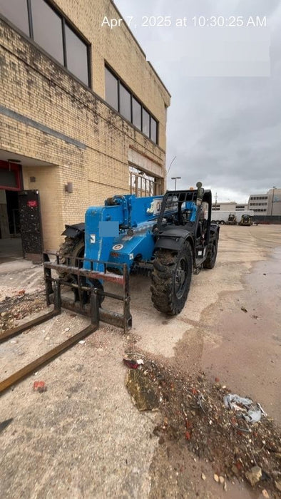 2019 Genie GTH-636 Canopy, Solid RT Tires, LED Work Lights, Beacon 60" QA Carriage, 48" Forks