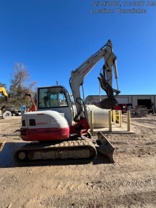 2020 Takeuchi TB250-2C Cab/Heat/Air, Rubber Tracks, Manual TAG QC