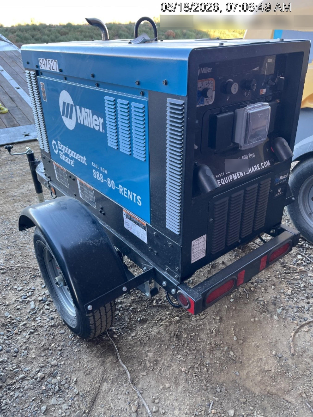 2026 MILLER ELECTRIC BIG BLUE 400