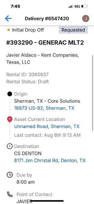 2024 Generac MLT2 Diesel, Flex Switch 120V Input, Powerzone Controller, 
(4) 320W LED Lights, 4kW Generator, 39.9 Gal Fuel Tank, 2" Ball, T3