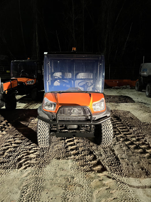 Kubota RTV-X1140W-H Plastic Canopy, Windshield Acrylic Clear, LED Strobe Light, Wire Harness Kit, Back up Alarm