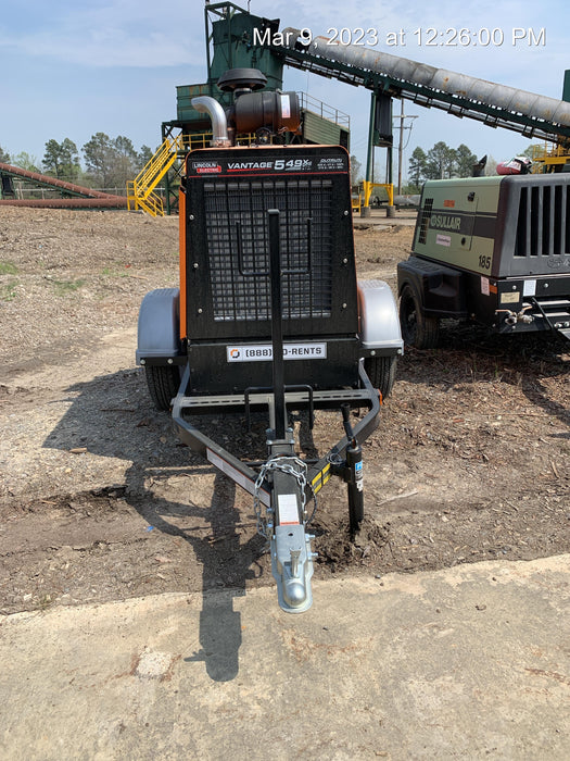 2022 Lincoln Electric Vantage 549X Crosslink Technology, Trailer Mounted, ES Decals, T3