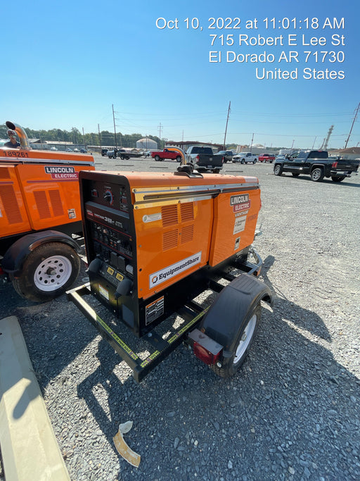 2021 Lincoln Electric Vantage 322 Vantage 322 Ready Pak 3 w/ Decals, ORANGE (includes trailer, cable rack, fender light kit) NO Telematics