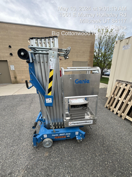 2022 GENIE AWP-30S DC