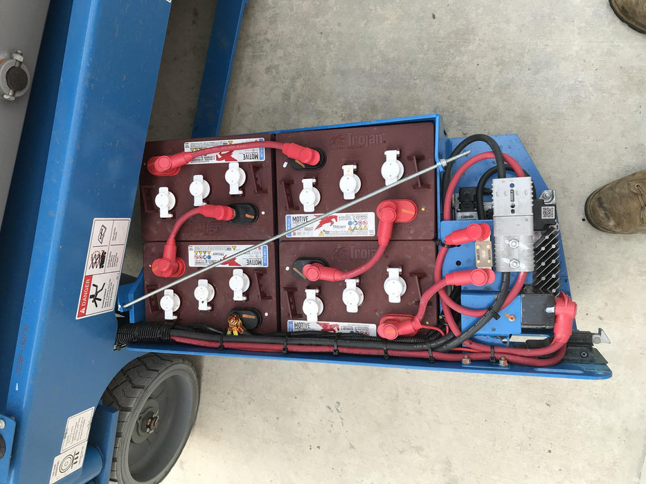 2019 Genie GS-1930 Half Height Swing Gate, 800W Inverter