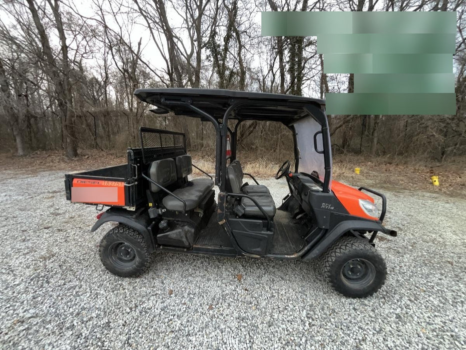 Kubota RTV-X1140W-H Plastic Canopy, Windshield Acrylic Clear, LED Strobe Light, Wire Harness Kit, Back up Alarm
