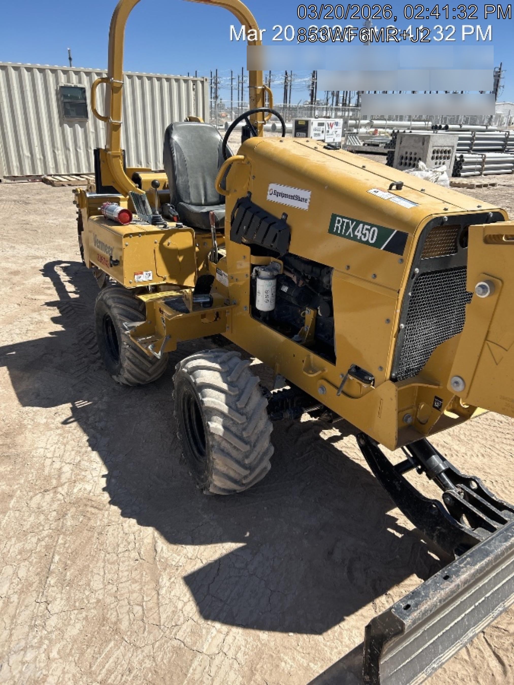 2023 VERMEER RTX450
