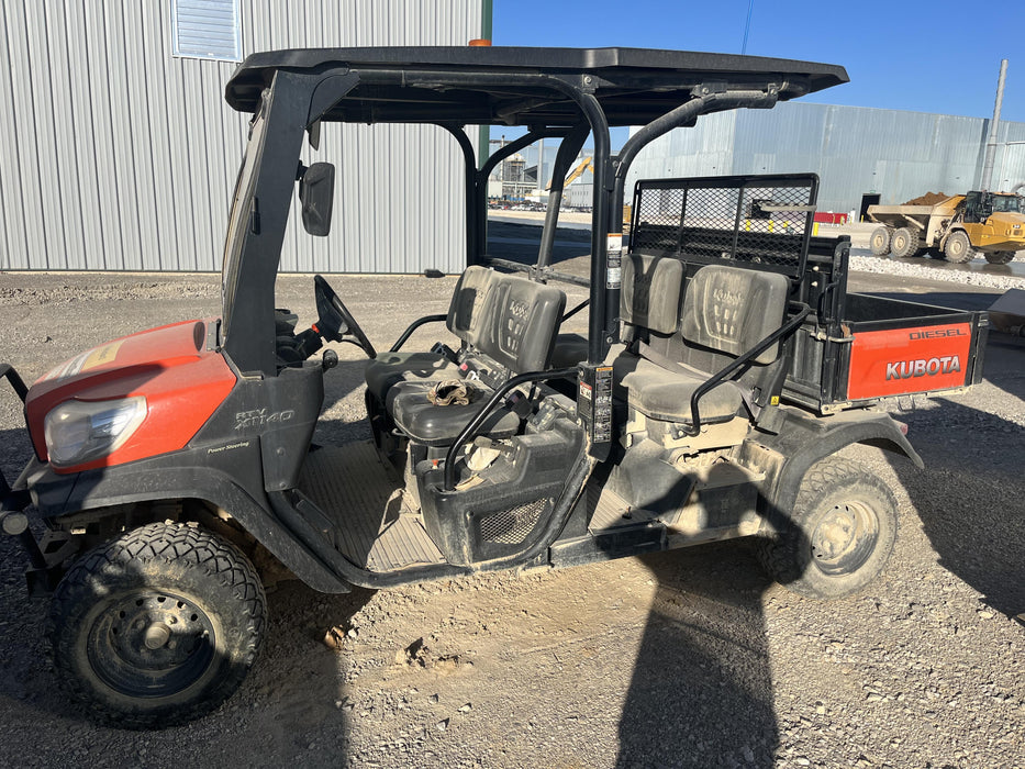 Kubota RTV-X1140W-H 4WD, LED Strobe, Windshield Acrylic Clear, Plastic Canopy, Wire Harness Kit, Backup Alarm