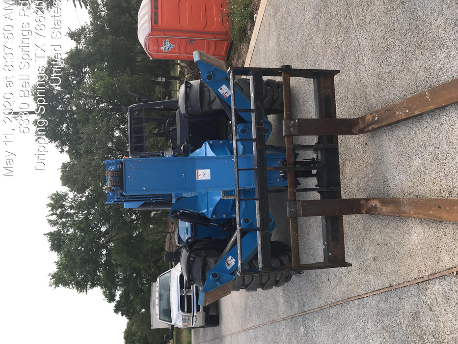 2019 Genie GTH-1056 Canopy, Solid RT Tires, LED Work Lights, Beacon 60" QA Carriage, 60" Forks