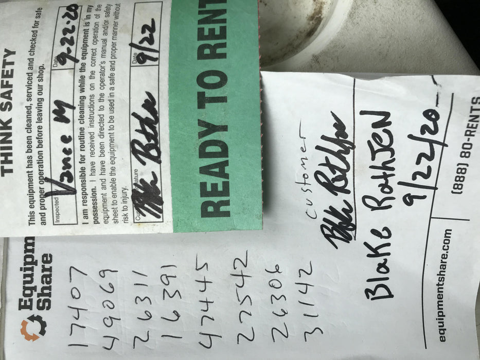 2019 Lincoln Electric Vantage 322 Lincoln Vantage 322 Welder w/Trailer, Light Kit, Cable Rack