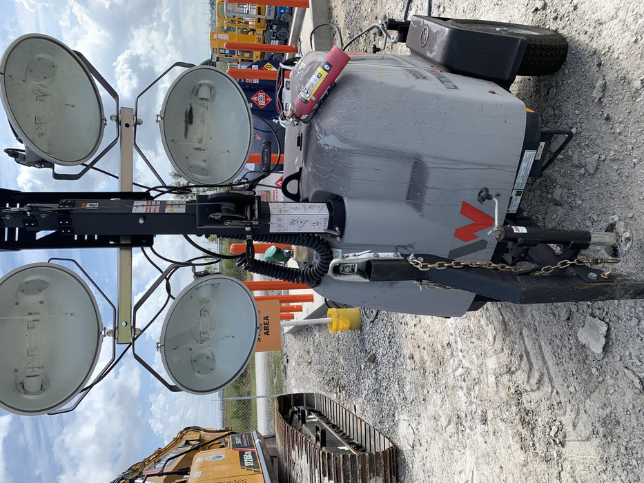 2019 Wacker Neuson LTV6L-MH Wacker Neuson LTV6L Mobile Light Tower w/Fuel Level Sensor Installed