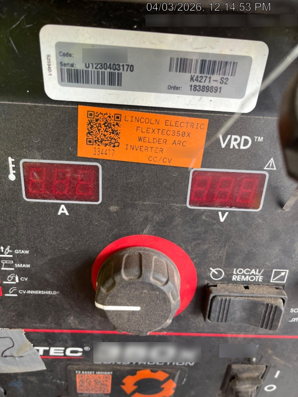 2023 LINCOLN ELECTRIC FLEXTEC 350X