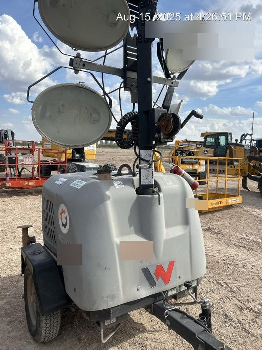 2018 Wacker Neuson LTV6L-MH Wacker Neuson LTV6L Mobile Light Tower w/Fuel Level Sensor Installed