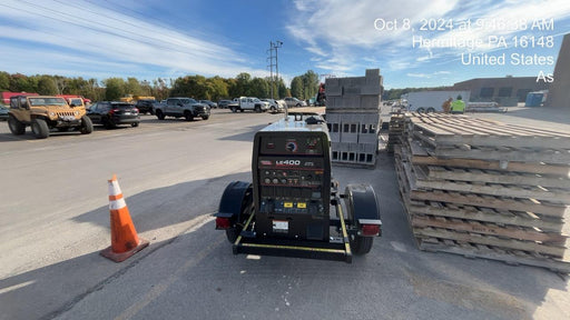 2024 Lincoln Electric LE400 Kubota V1505, Trlr, Cable Rack, Light Kit, ES Decals, T3