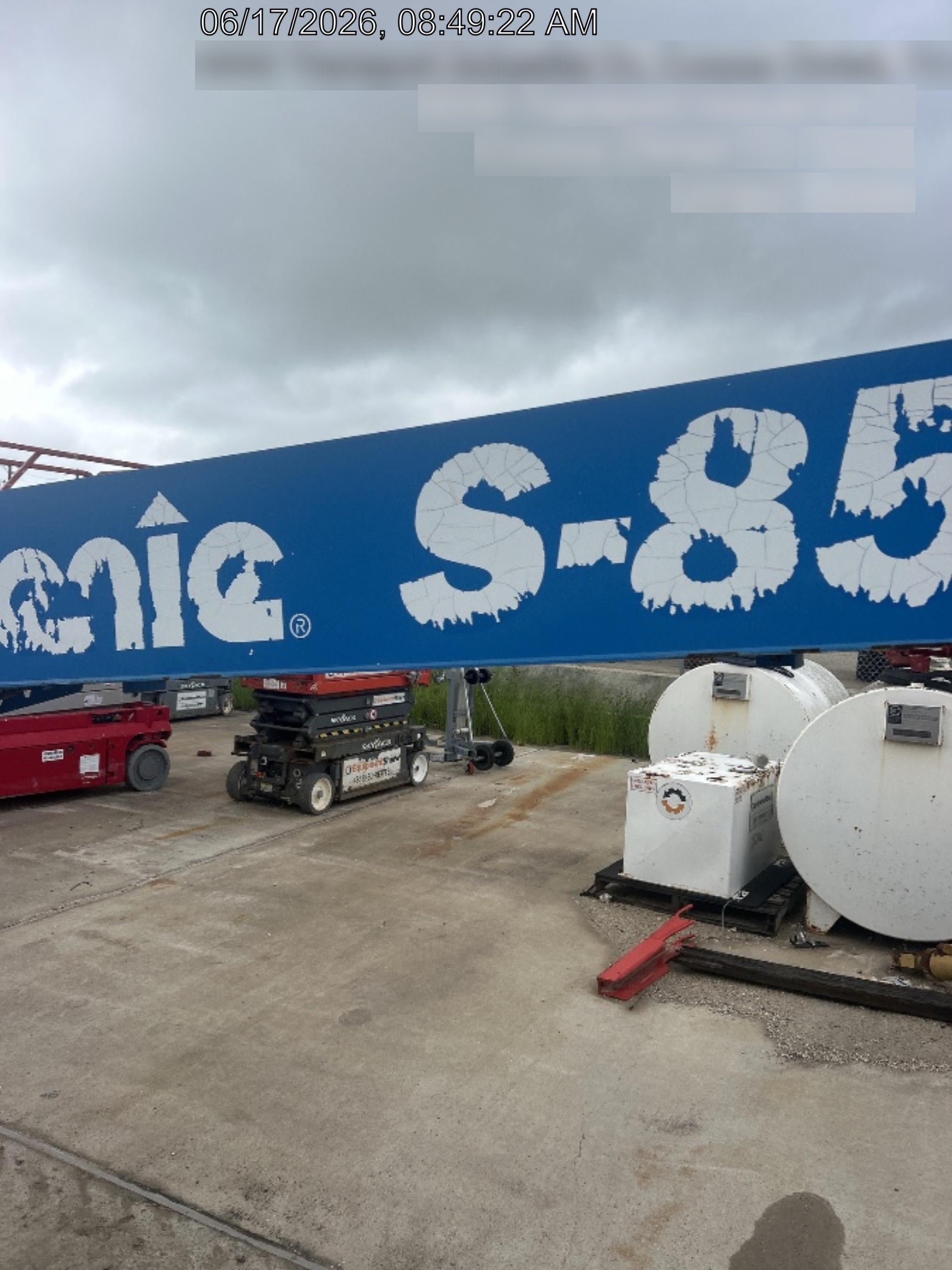 2016 GENIE S-85