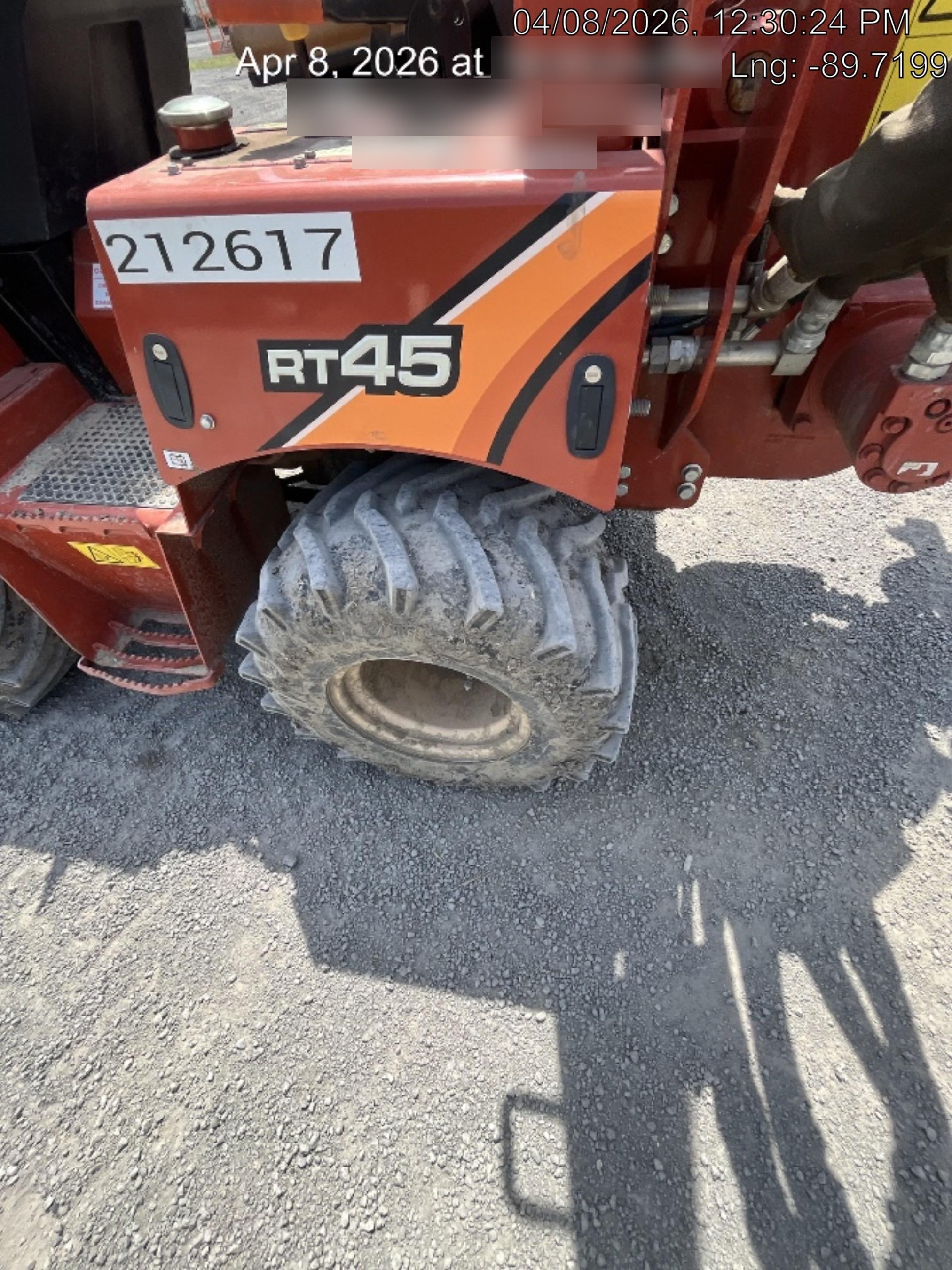 2022 DITCH WITCH RT45A