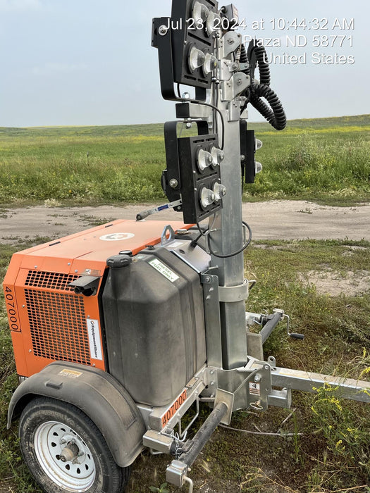 2024 Wanco WLTT-4MM4K Diesel, Deep Sea Controller, Shore Power Plug, Auto Start, (4) 350W LED Floodlights, 4kW Generator, 60 Gal Fuel Tank, 2" Ball, T3