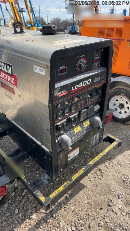 2024 Lincoln Electric LE400 Kubota V1505, Trlr, Cable Rack, Light Kit, ES Decals, T3