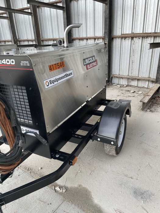 2024 Lincoln Electric LE400 Kubota V1505, Trlr, Cable Rack, Light Kit, ES Decals, T3