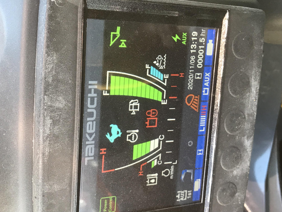 2020 Takeuchi TL12R2-R Canopy, Manual QC