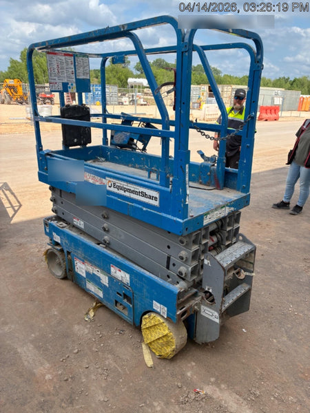 2019 Genie GS-1930 Fixed rails with chain Entry