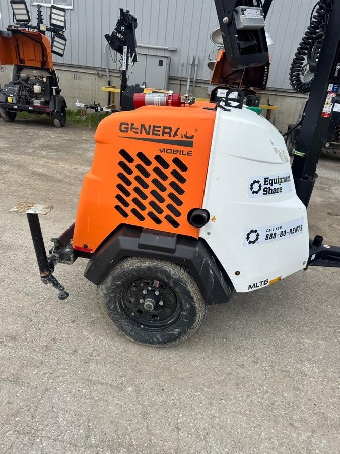 2024 Generac MLT2 Diesel, Flex Switch 120V Input, Powerzone Controller, 
(4) 320W LED Lights, 4kW Generator, 39.9 Gal Fuel Tank, 2" Ball, T3